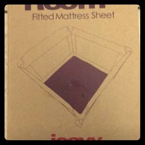 Joovy 2 fitted mattress sheet (larger playpen)